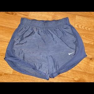 blue nike shorts